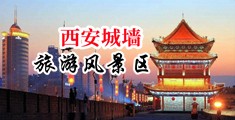操朝鲜大奶子美女BB中国陕西-西安城墙旅游风景区